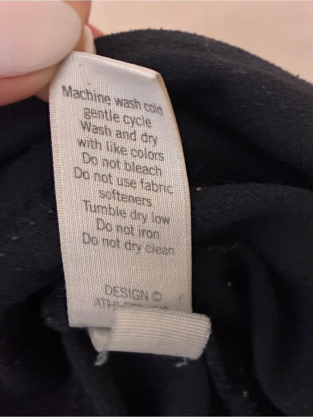 Athleta black mid